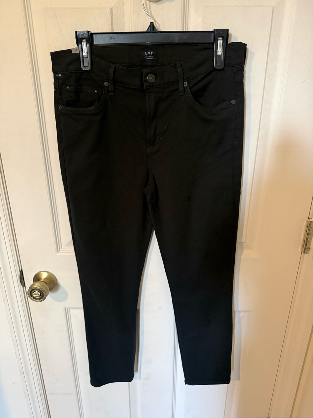 Citizens Of Humanity Dark Green Skinny Ankle Pants